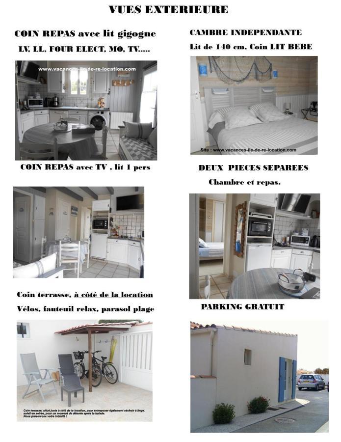 Ile De Re, La Danae, Velos, Wifi, Possibilite Cuisine, Linge, Parking Gratuit サン・マルタン・ド・レ エクステリア 写真